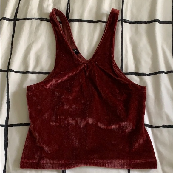 Urban Outfitters Ribbed V-Neck Tank Top - Picture 2 of 4